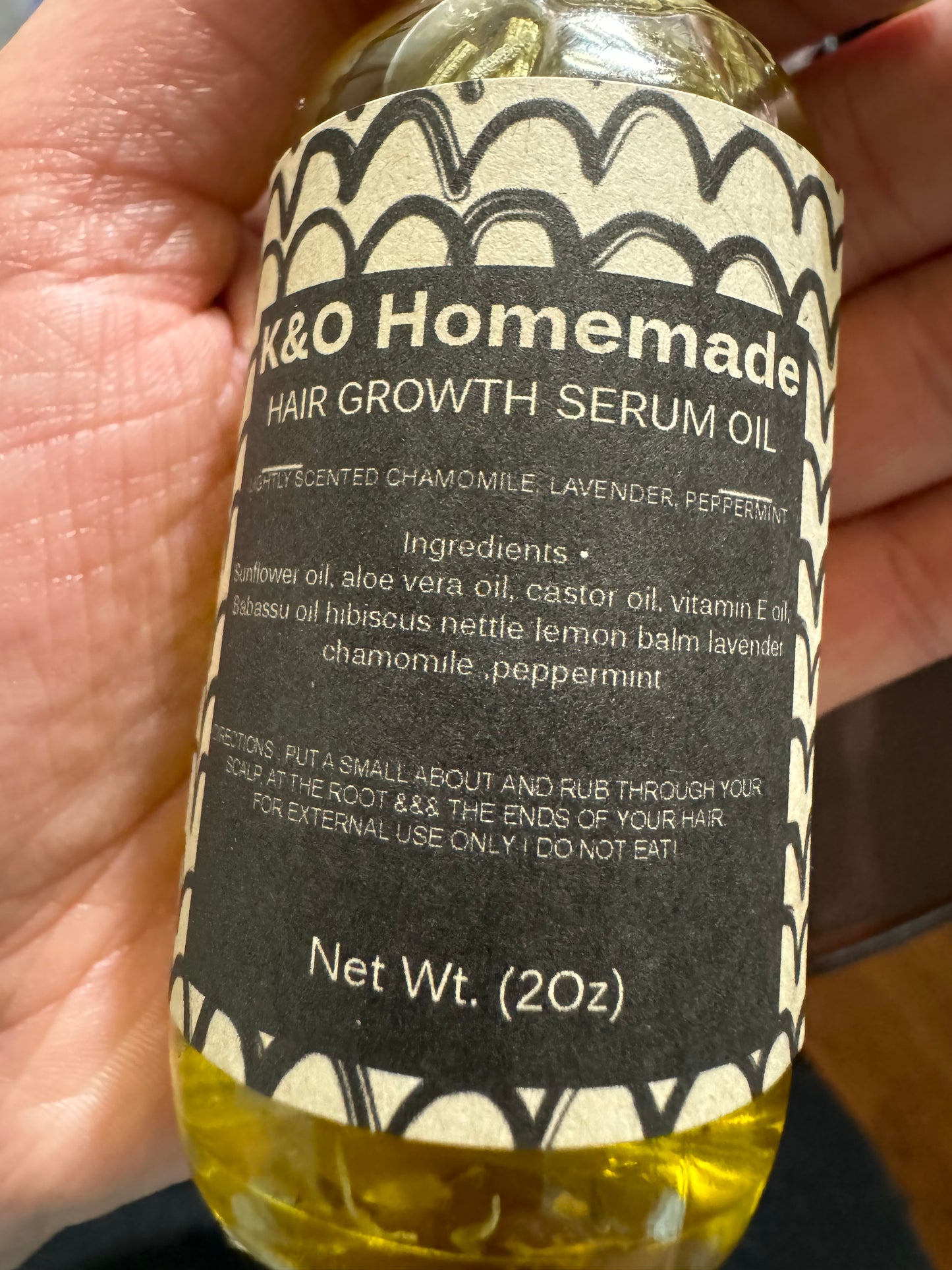 K&O Herbal Hair Growth Oil